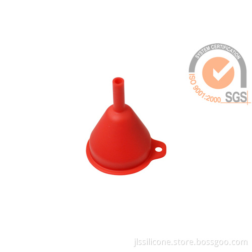 Silicone & Rubber Hopper In Red